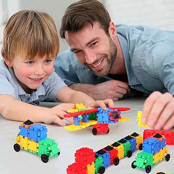 Amazon.com: Snapid Building Bricks 400 Pcs Connecting Toy